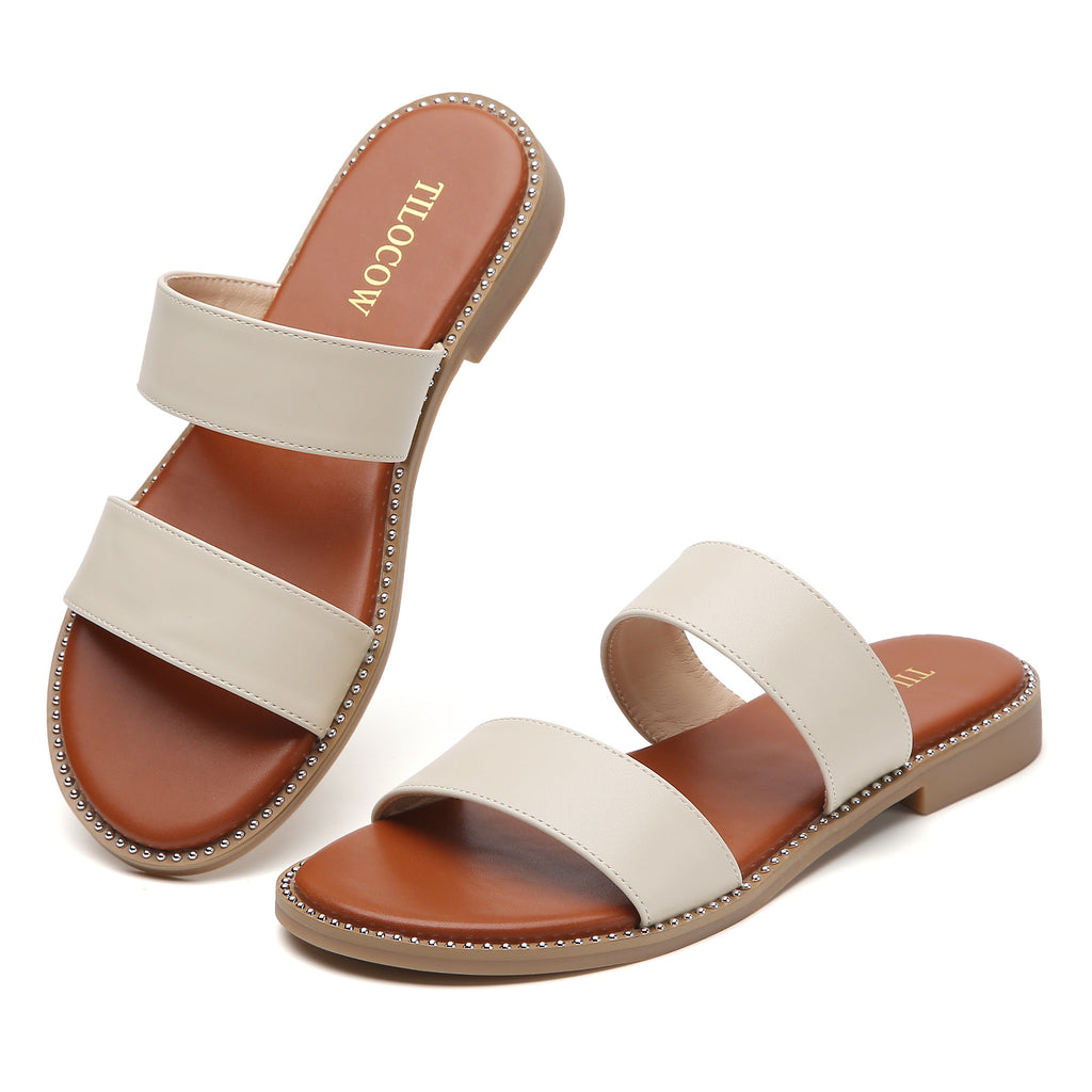 TILOCOW SANDALES FEMME BEIGE CLAIR