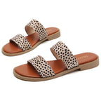 TILOCOW SANDALES LÉOPARD FEMME