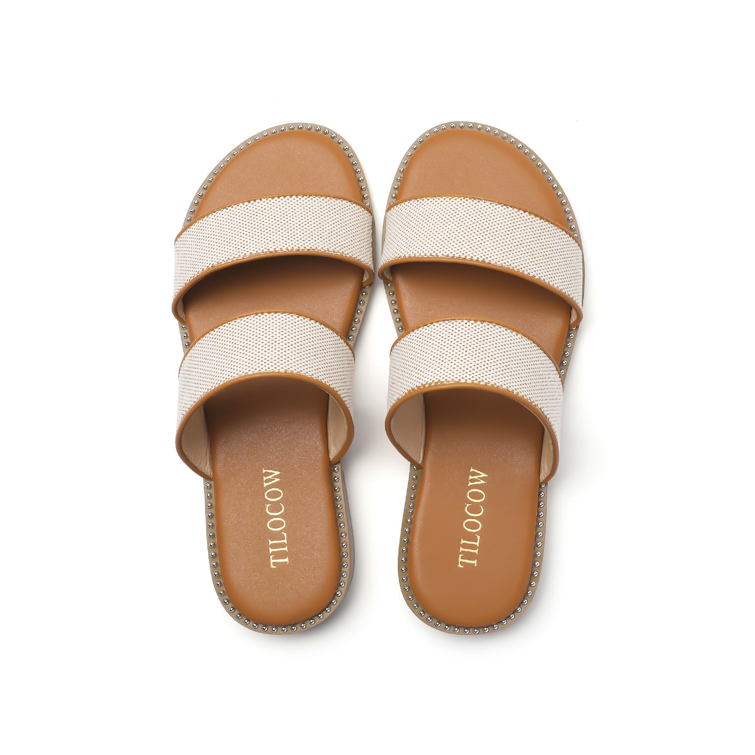 TILOCOW SANDALES FEMME MARRON BEIGE