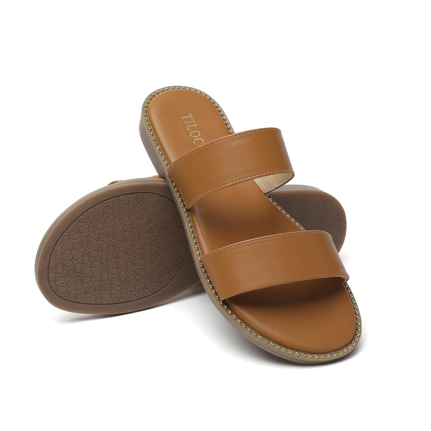 SANDALES TILOCOW FEMME MARRON CLAIR