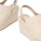 TILOCOW FEMME ESPADRILLES COMPENSÉES BEIGE