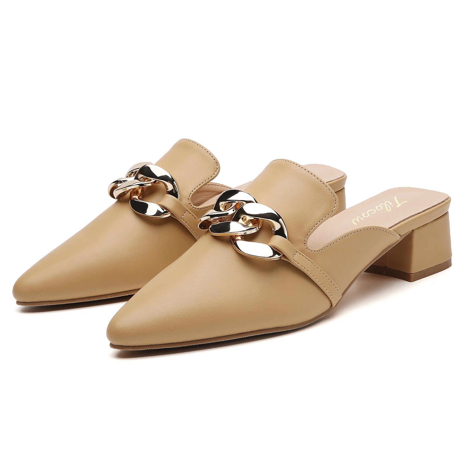 MULES À TALONS MARRON TILOCOW POUR FEMME