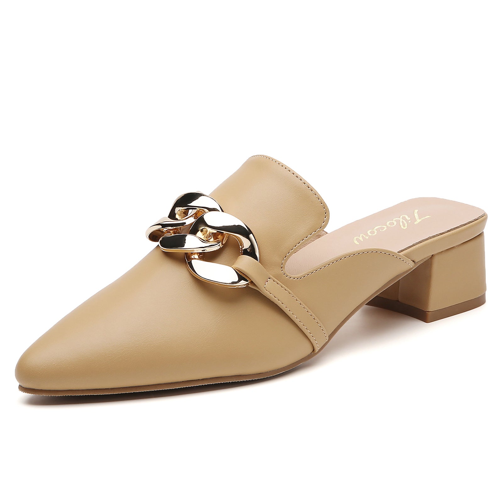 MULES À TALONS MARRON TILOCOW POUR FEMME