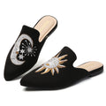 MULES PLATES NOIRES TILOCOW POUR FEMME
