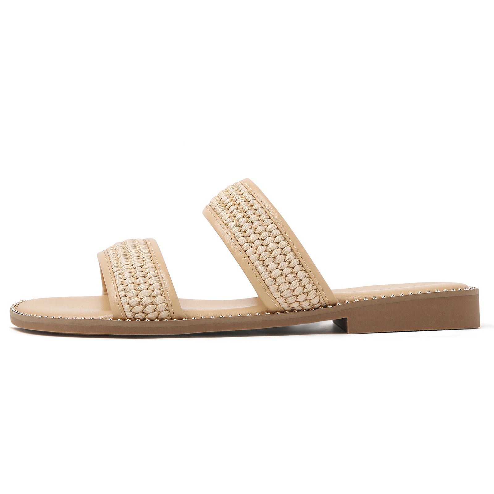 TILOCOW FEMME SANDALES EN CORDE DE CHANVRE BEIGE